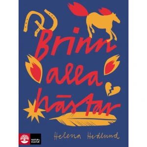 Brinn alla hästar (inbunden) - Det här är hösten när en daggmask förstör Doras liv. I samband med maskincidenten sviker bästisen Hillevi och Doras föräldrar ska skiljas för att mamma vill bo i stan ”bland ljus och människor” och ha en fransk balkong. Dora bryr sig inte om vilket land balkongen kommer ifrån och det känns som om hela huvudet håller på att explodera. Hon börjar ifrågasätta vem hon är och vad hon vill och just när hon har bestämt sig för att sluta rida och rivit ner alla hästaffischer, berättar pappa att han har köpt en häst till henne: Bruce Winner Almighty Star. Men Dora är mer intresserad av den norska lärarvikarien Bjarne än av Bruce och hon återförenas med Hillevi i det gemensamma intresset för vikarien. Att säga vad man vill är svårt, att veta vad man vill kan vara ännu svårare. Och att förändras och gå vidare är inte heller någon lätt sak. Finkänsligt och med stort gehör gestaltar Helena Hedlund kris och utveckling i mellanstadieflickan Doras liv och visar att det mesta faktiskt ordnar sig till slut.    Format Inbunden   Omfång 150 sidor   Språk Svenska   Förlag Natur &amp; Kultur Allmänlitteratur   Utgivningsdatum 2023-09-01   ISBN 9789127177963  