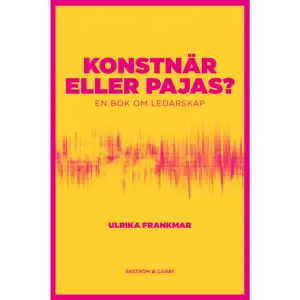 Har du som chef mer makt och möjlighet att påverka verksamheten än du tror? Kan du göra dina medarbetare lyckliga men också djupt olyckliga? Lyssnar du på din inre röst eller är all din uppmärksamhet riktad utåt? Dessa frågor och många fler besvaras i ledarskapsexperten Ulrika Frankmars Konstnär eller pajas? – en bok om ledarskap. Att odla och utveckla ledarskapet är en ständigt pågående process, jämförbar med allt annat kreativt skapande. Konstnär eller pajas? listar 10 utmaningar i ledarskapet samt föreslår lösningar på dessa – från oklara strukturer och oetiska relationer till feedback som skadar. Boken vänder sig i första hand till erfarna chefer, men även till blivande chefer och alla som vill lära sig mer om ledarskap och hur man samspelar i en organisation.    Format Danskt band   Omfång 110 sidor   Språk Svenska   Förlag Ekström & Garay   Utgivningsdatum 2022-05-06   Medverkande Anders Wieslander   ISBN 9789189559189  