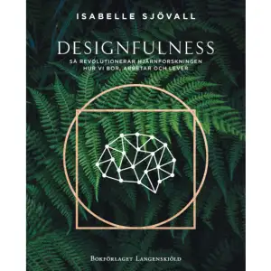 Vad kan hjärnforskning lära oss om design och arkitektur? Hur utformar vi hem, kontor, skolor, vårdkliniker och städer i samklang med våra grundläggande biologiska beteenden, känslor och behov? Den mänskliga hjärnan har inte förändrats nämnvärt under tiotusentals år, men den miljö de flesta av oss lever i idag står i skarp kontrast till savannen där våra hjärnor en gång utvecklades. Isabelle Sjövall sammanfattar den senaste forskningen och inspirerar alla som vill skapa miljöer och hem som på ett hållbart sätt främjar ett hälsosammare liv. Du får även konkreta tips och råd på hur du själv kan uppnå Designfulness på arbetsplatsen, i hemmet, i vården, i skolan och i staden. Visste du att... - du blir mindre stressad och mer kreativ om du omger dig med gröna växter? - den som omges av bokhyllor under uppväxten löser kognitiva uppgifter lättare under resten av livet? - man kan förkorta vårdtider genom designa vårdcentraler och sjukhus på rätt sätt? - bakgrundsljud, dofter, affektionsvärde och bredden på trottoarer påverkar ditt välmående och kan förlänga livet? Isabelle Sjövall är neurodesigner, författare och hjärnforskare som balanserar sin tid mellan näringsliv och forskning i syfte att främja hälsa, prestation och välmående. Hon har mer än 15 års erfarenhet av att driva avancerade projekt inom arkitektur, design samt inom fastighetsbranschen där hon har optimerat fastigheter till ett totalt försäljningsvärde överstigande 10 miljarder SEK. Isabelle är utbildad vid Handelshögskolan i Stockholm, Accademia Italiana i Florens och tog sin Master of Science vid Institute of Psychiatry, Psychology and Neuroscience, Kings College London. Sedan 2022 är Isabelle bosatt i London och först i världen att doktorera i det nya tvärvetenskapliga ämnet neurodesign på Institute of Behavioural Neuroscience vid University College London. Neurodesign handlar om hur hjärnan reagerar på byggda miljöer samt hur design och arkitektur påverkar människor psykologiskt och fysiologiskt relaterat till kognition, kreativitet och mental hälsa.      Format Inbunden   Omfång 195 sidor   Språk Svenska   Förlag Bokförlaget Langenskiöld   Utgivningsdatum 2020-11-02   ISBN 9789188439666  