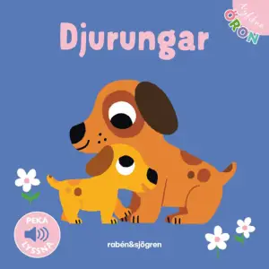 Ny bok i succéserien Nyfikna öron. En garanterad favorit för de allra minsta: en fin liten kartongbok med ljud! Lär känna hundvalpen, kattungen och de andra gulliga djurungarna. Både hur de ser ut och hur de låter.Peka på djuret, tryck på knappen och hör hur det pratar. Boken ingår i serien Nyfikna öron: roliga, slitstarka och stadiga böcker med glada och tilltalande bilder och fint ljud.    Format Board book   Omfång 14 sidor   Språk Svenska   Förlag Rabén & Sjögren   Utgivningsdatum 2023-03-31   Medverkande Marion Billet   Medverkande Rebecka Neumann   Medverkande Moa Brunnberg   ISBN 9789129741926  