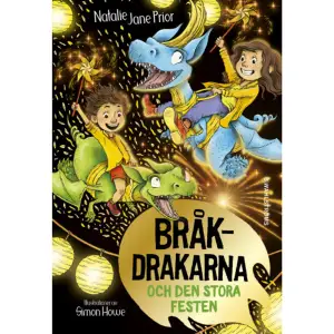 Där syskonen Ava och Jack bor finns det drakar! Precis som hundvalpar är små drakar väldigt busiga och har massor av vassa tänder, och när de blir större kan de bli farliga för människor om de inte uppfostras ordentligt.Hos Ava och Jack bor Graun och Fafnine, två jättebusiga små drakar. Nu är det dags för dem och alla andra drakar att fira nyår! I en hel vecka ska barn och drakar ha roligt tillsammans. Massor av smaskig mat, en jättestor brasa, fest och bus och – bäst av allt – ett sprakande fyrverkeri!Men när några andra drakar gör allt för att förstöra för Graun och Fafnine riskerar firandet att bli en total katastrof! Tredje delen i en välskriven, rolig och äventyrlig serie med många bilder.    Format Inbunden   Omfång 186 sidor   Språk Svenska   Förlag B. Wahlströms   Utgivningsdatum 2023-03-17   Medverkande Simon Howe   Medverkande Carina Jansson   Medverkande Maria Sundberg   ISBN 9789132216329  