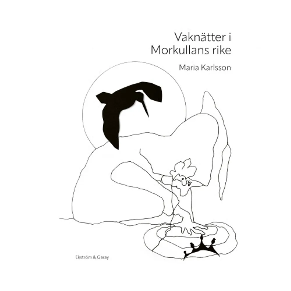 ”När Morkullan i skymningen flyger in överVildvargatjärnen finns mulmorna redan där.De har samlats på den plats där tjärnen är somdjupast, deras sorgesamma sång ljuder klart ochtydligt fram och åter över tjärnens vatten.”Vaknätter i Morkullans rike är en prosalyrisk och vemodig saga med trolska nyanser och drömlika bilder. Trots att inga sanningar finns, så finns det ändå ett uns av sanning i berättelsen om Morkullan och hennes tre alter egon.    Format Inbunden   Omfång 120 sidor   Språk Svenska   Förlag Ekström & Garay   Utgivningsdatum 2022-12-02   ISBN 9789189706873  . Böcker.