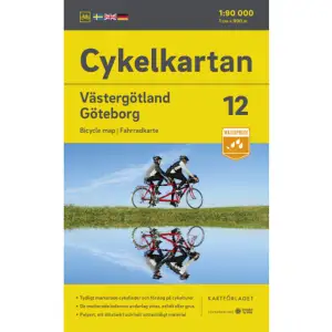 Cykelkartan är kartan för dig som vill upptäcka Sverige på två hjul. Kartserien täcker Götaland, stora delar av Svealand samt området runt Siljan. Kartorna är detaljerade och innehåller förslag på lämpliga cykelleder samt deras underlag – grus eller asfalt. Här finns också förslag på boenden samt sevärdheter att besöka under cykelturen.