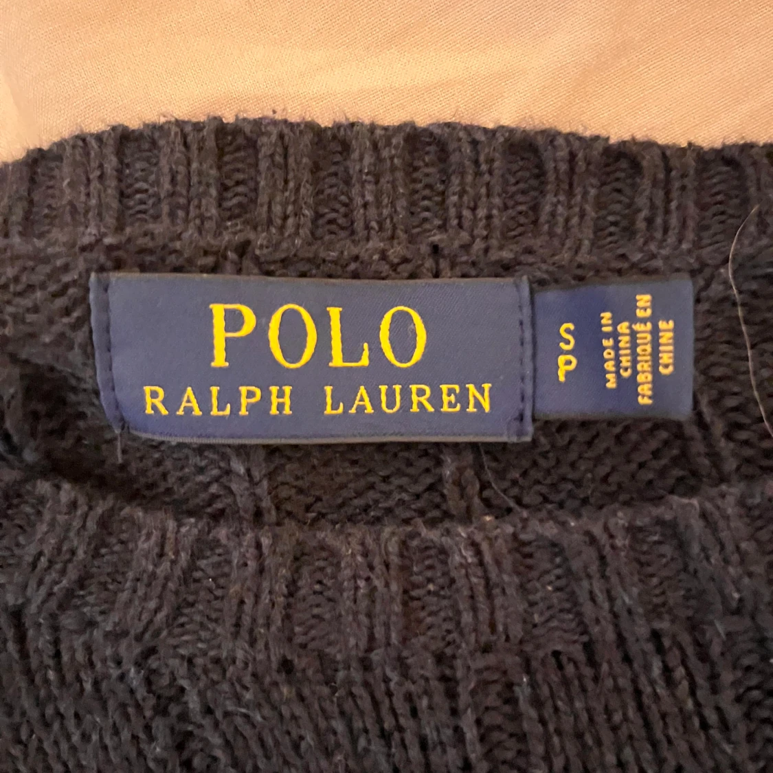 Svart stickad tröja från Polo Ralph Lauren - 91