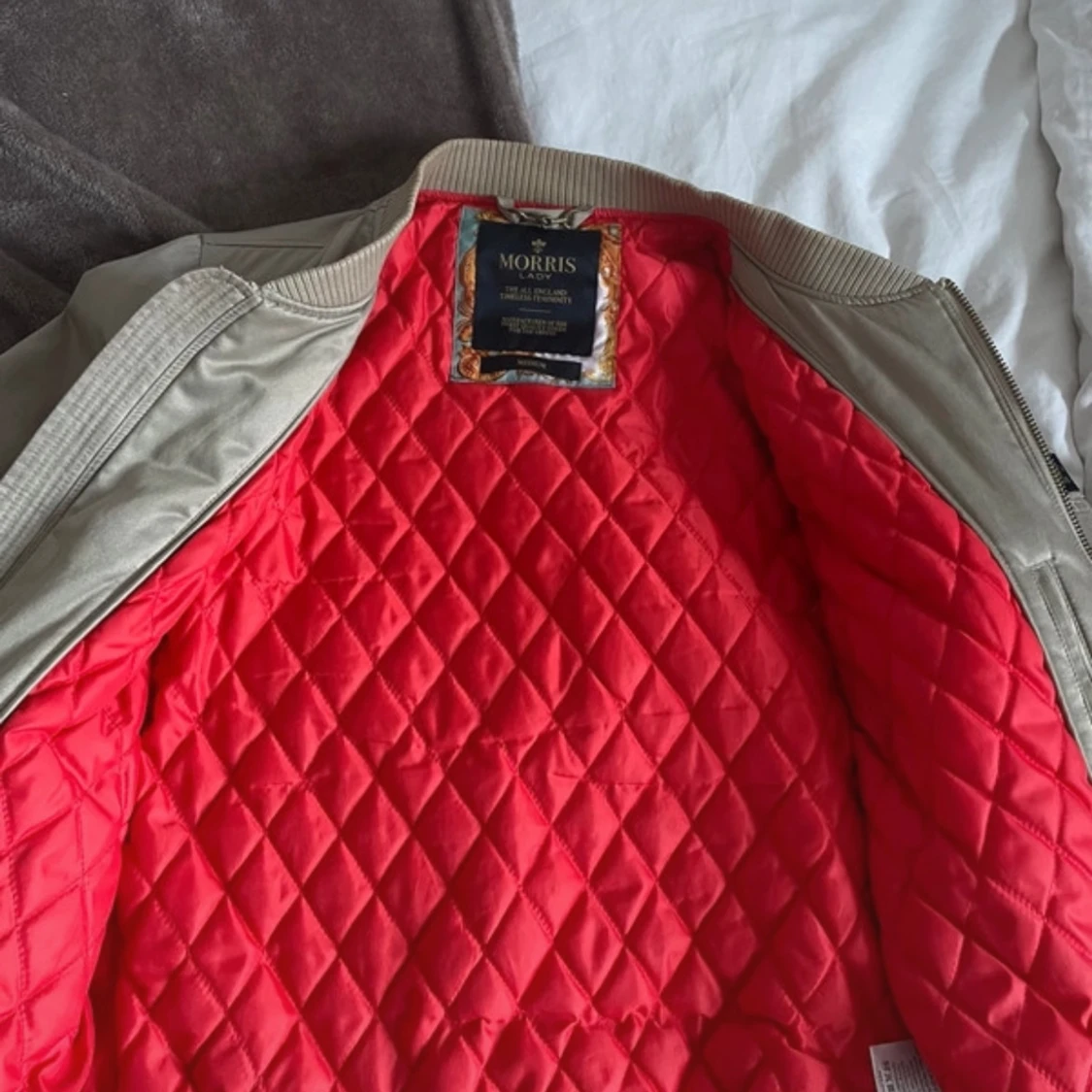 Beige bomberjacka från Morris - 93