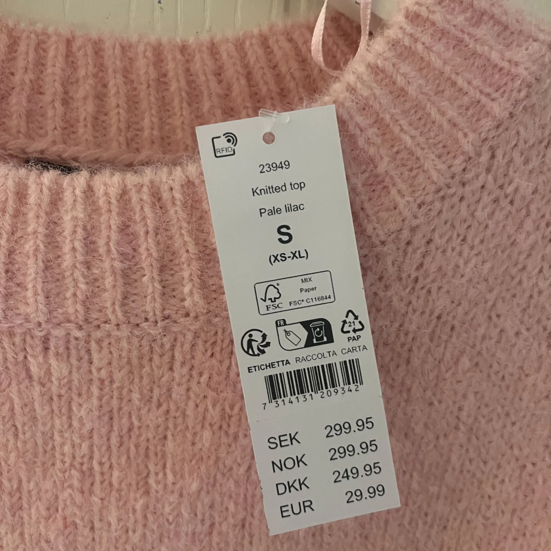 stickad tröja  - 90