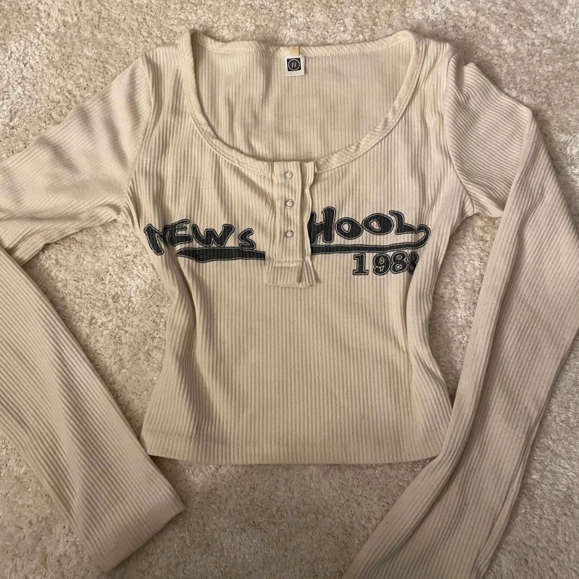 y2k New school 1988 tröja  