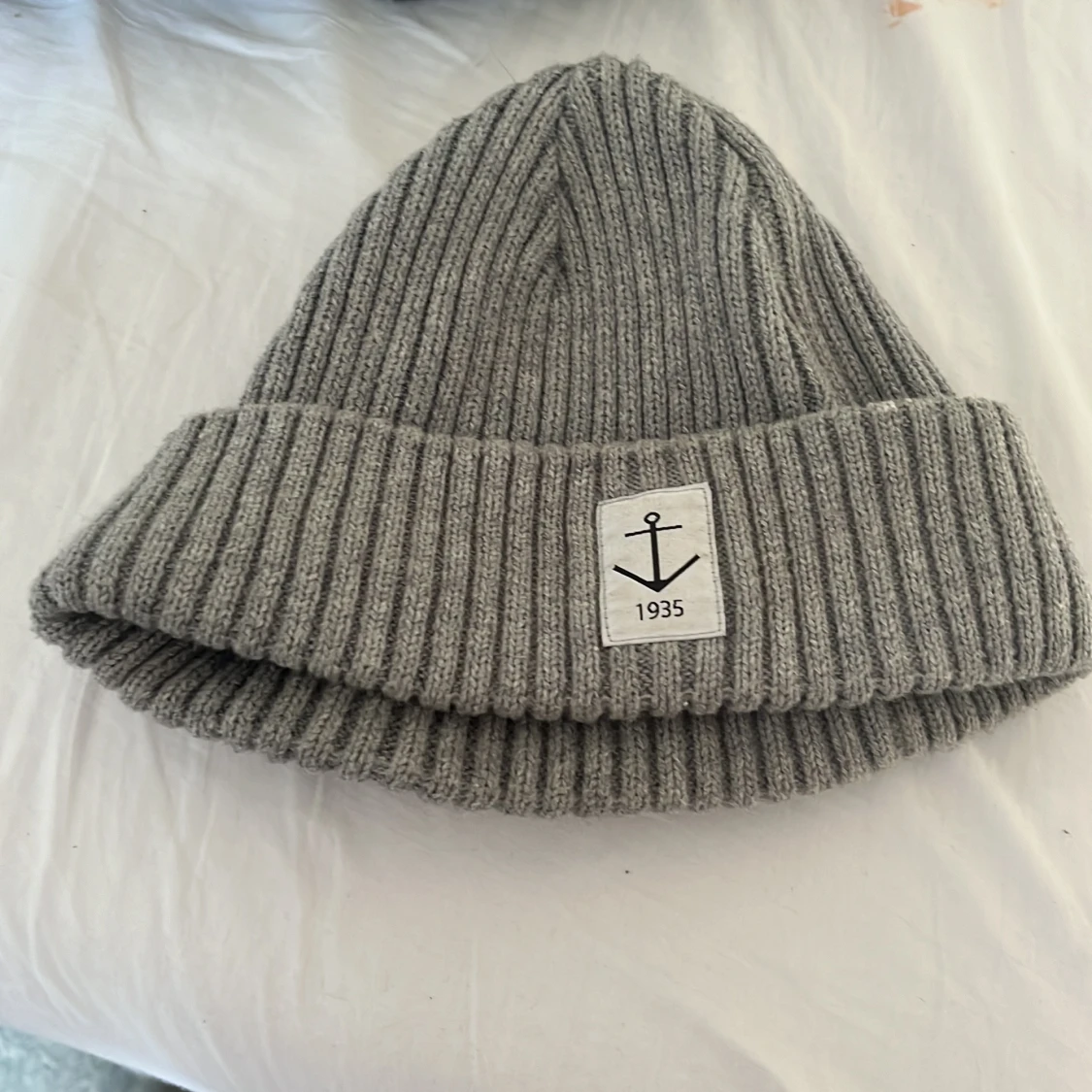 Grå resteröds mössa