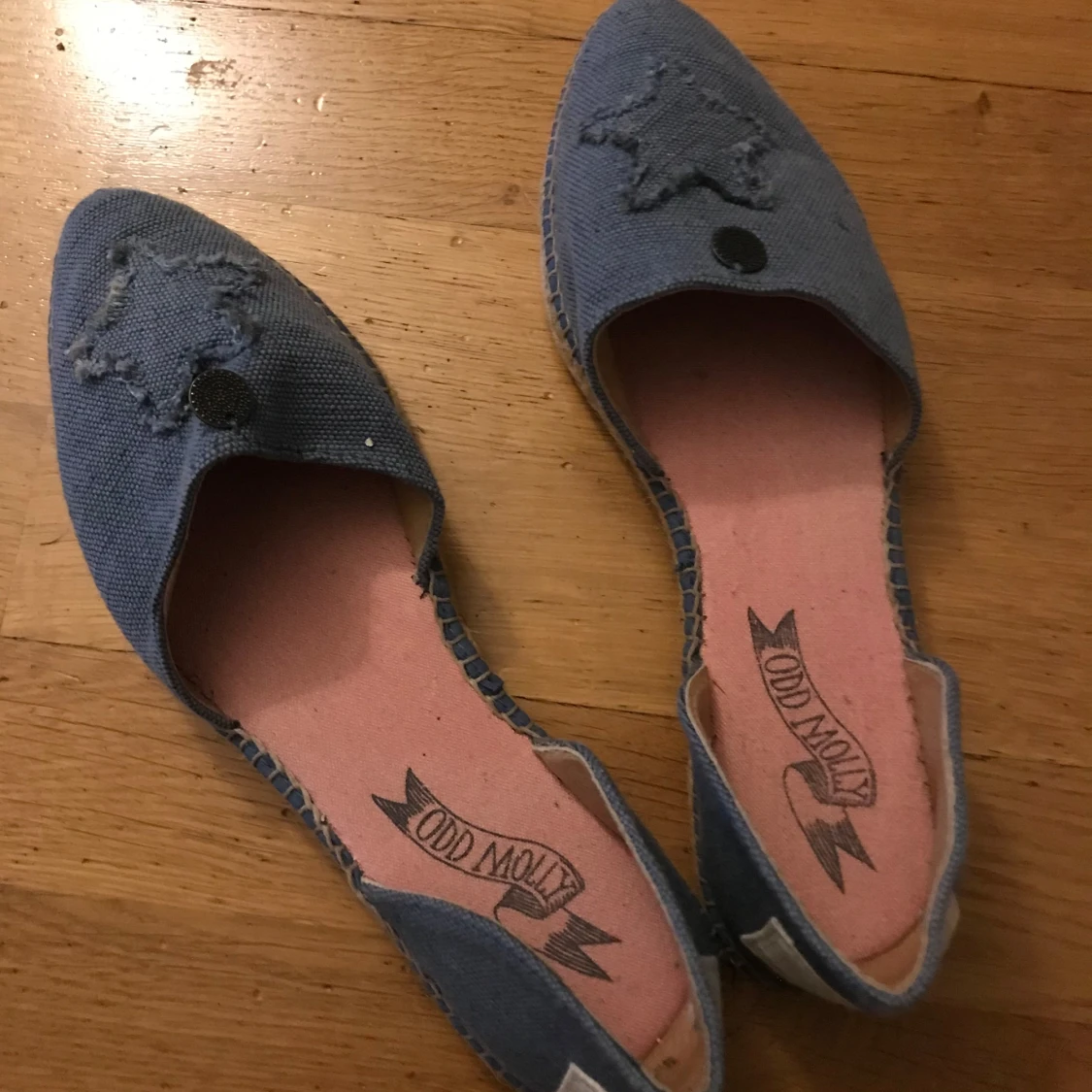 Blå espadrillos från Odd Molly - 1