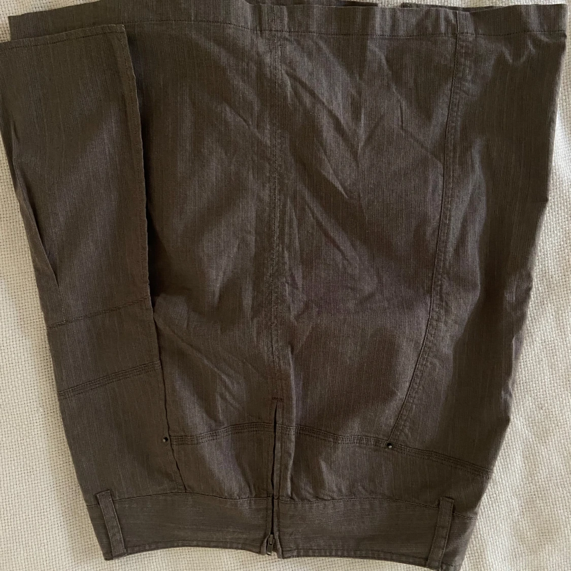 Brun kjol med knappar från Sandwich - 1