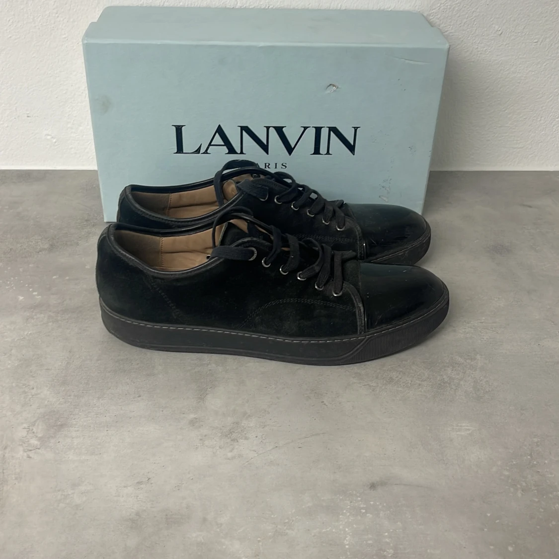 Svarta sneakers från Lanvin
