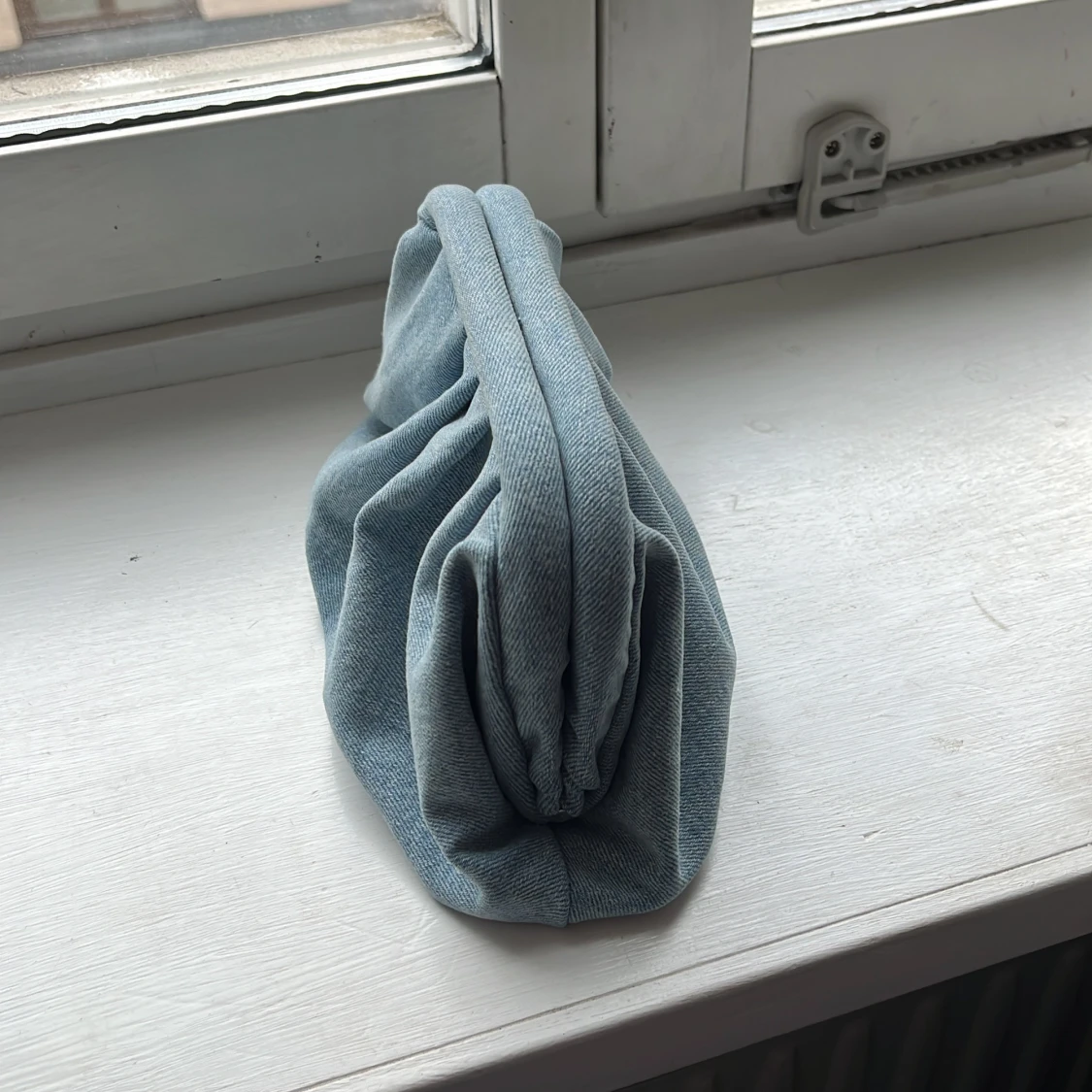 Ljusblå DENIM väska - 4