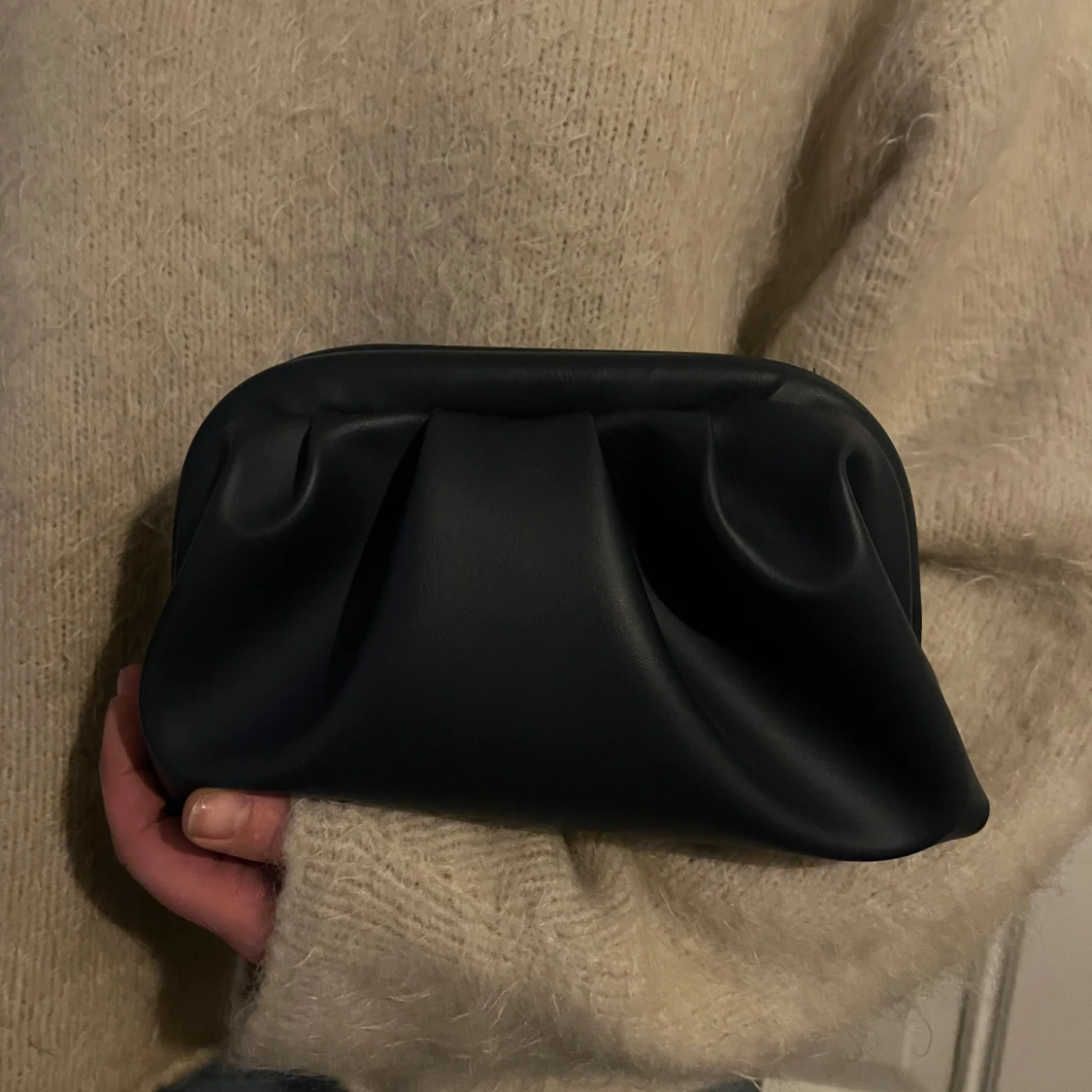 Marinblå FUSKLÄDER väska - 2