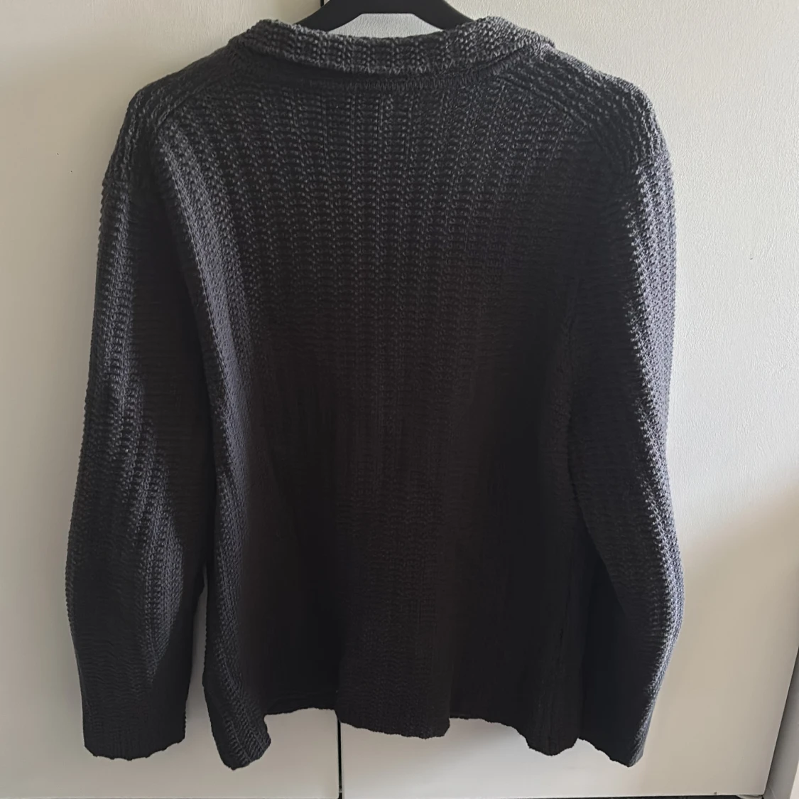 Svart kofta från Massimo Dutti i bomull - 2