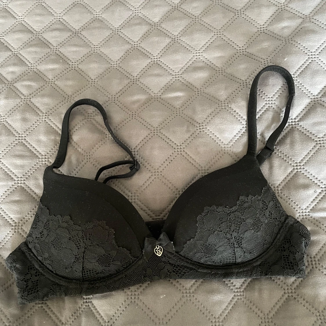 Svart spets-bh från Victoria's Secret