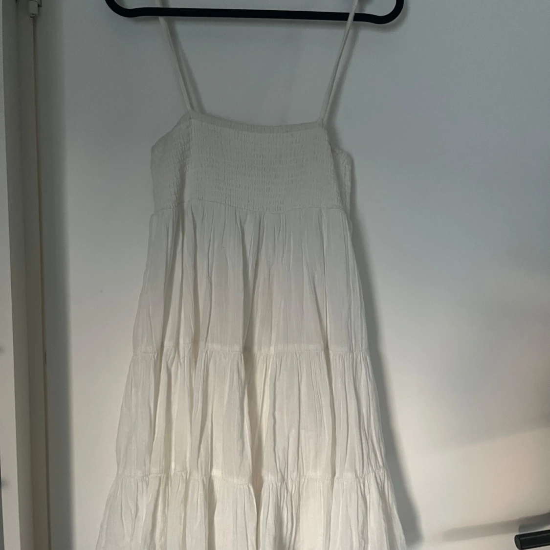 Vit sommarklänning från Zara 