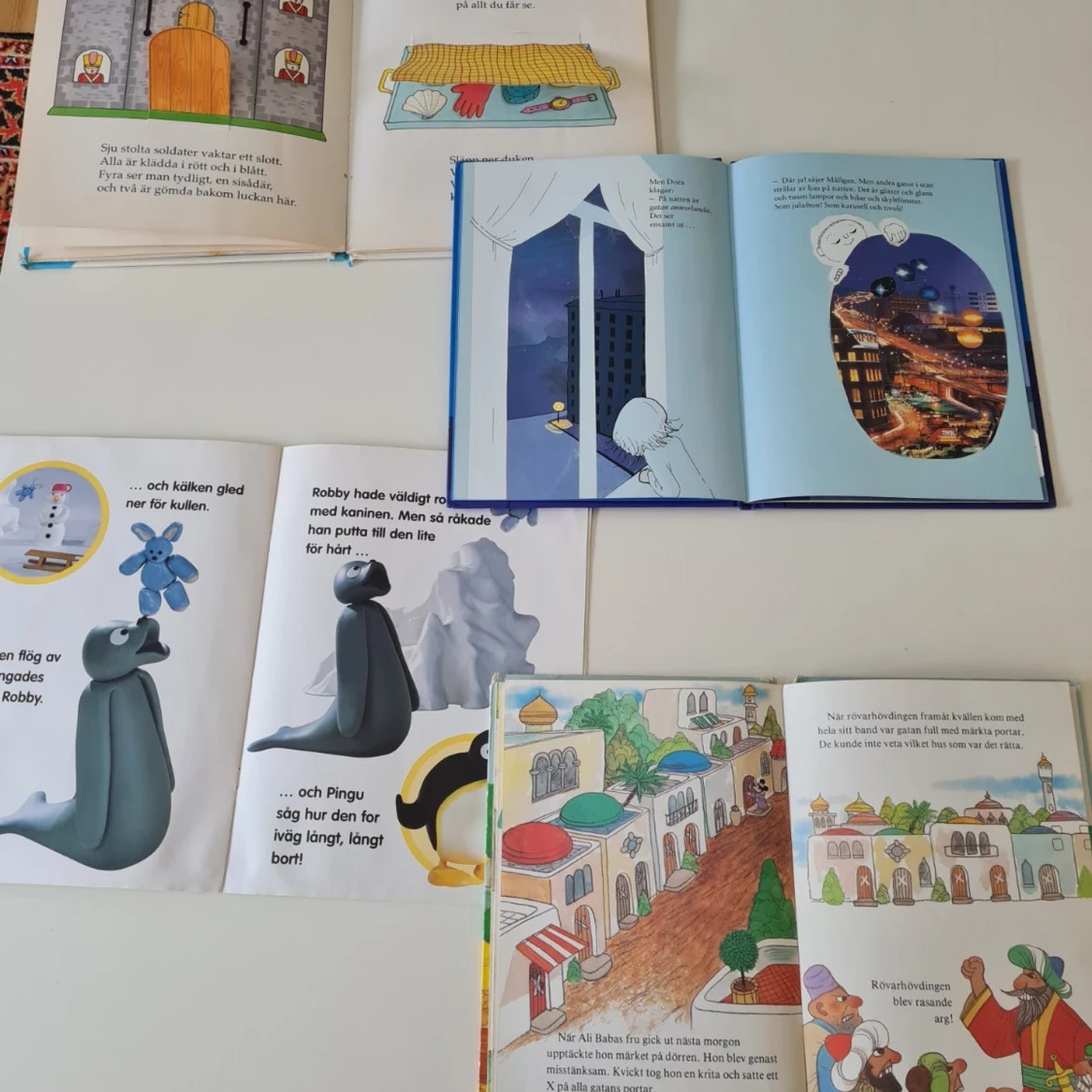 4 barnböcker – Pingu, Milla, Disney - 1