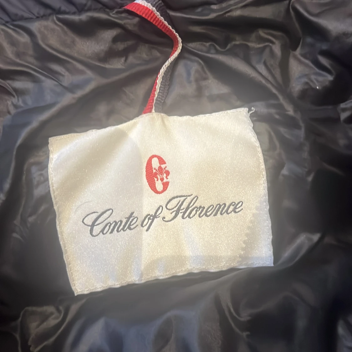 Mörkblå pufferjacka Conte of Florence - 2