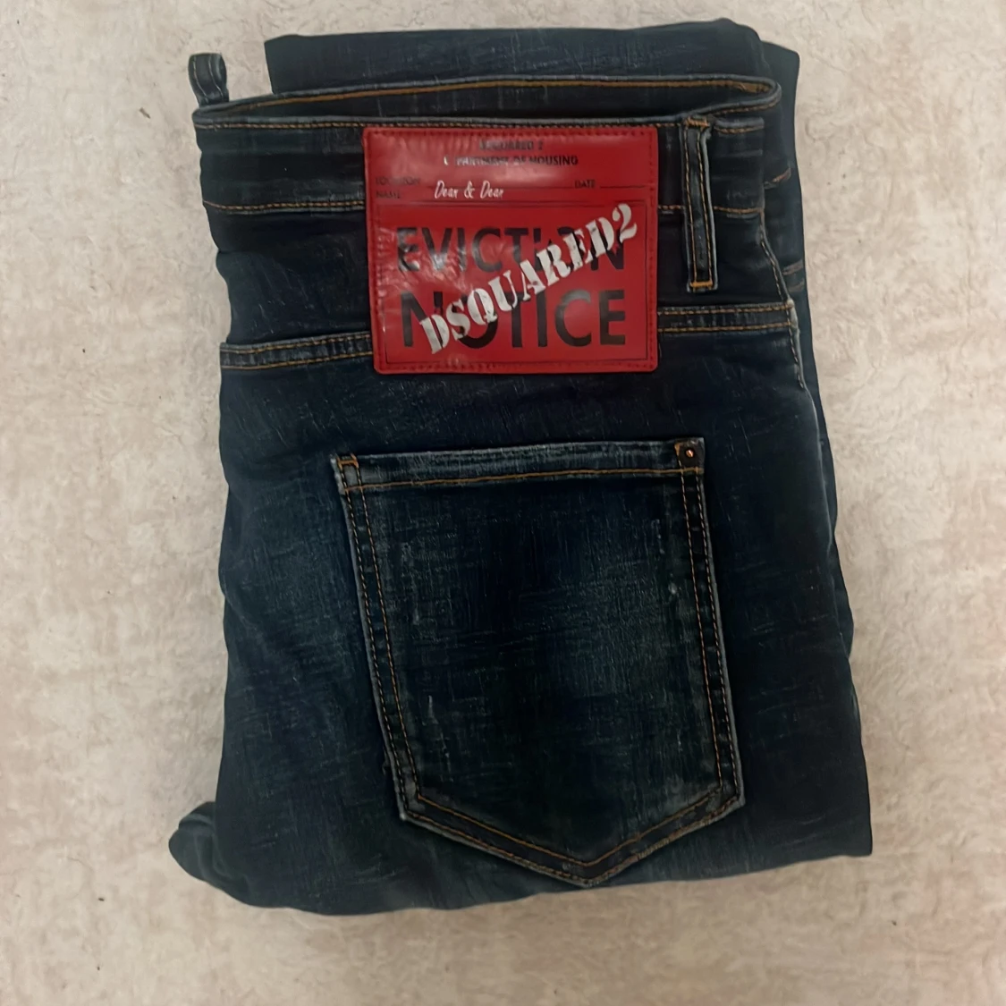 Mörkblå jeans från Dsquared2