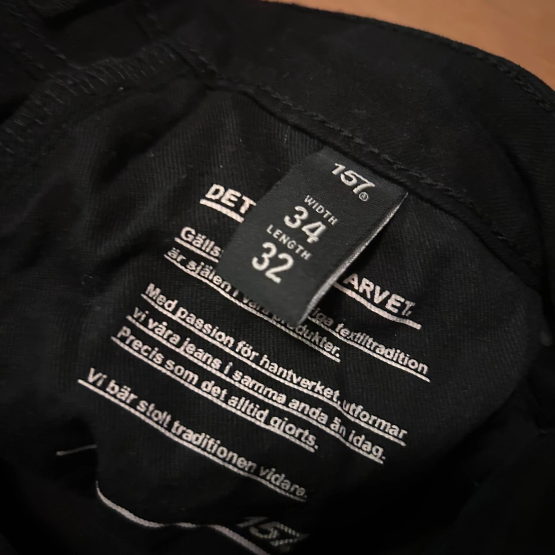 Svarta slim jeans från 157 - 4