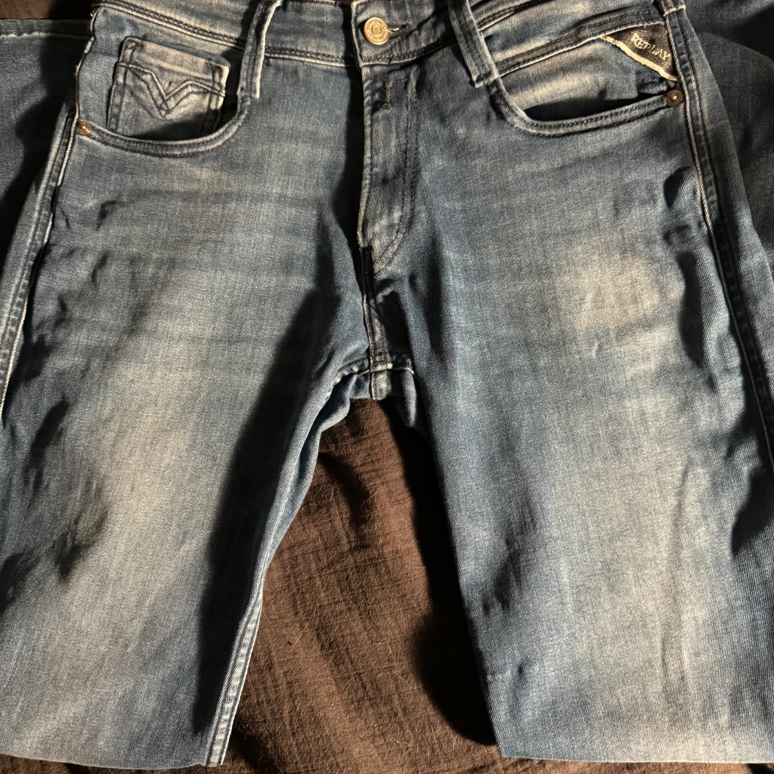 Blå Replay Anbass jeans