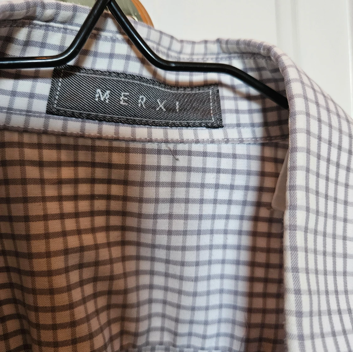Rutig skjorta från Merxi - 2