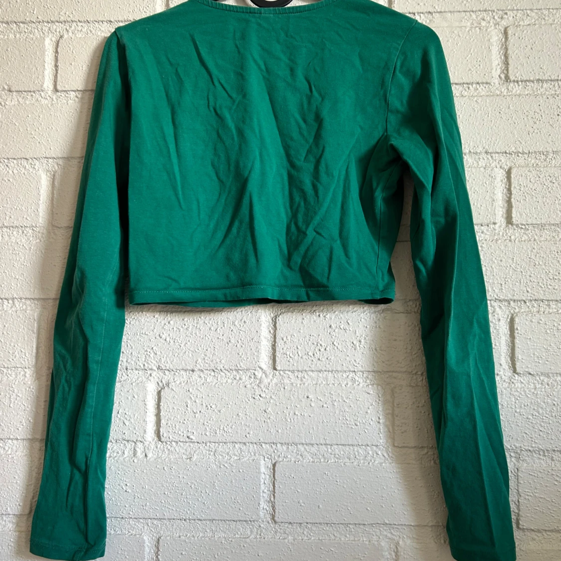 Grön långärmad tröja  - 1