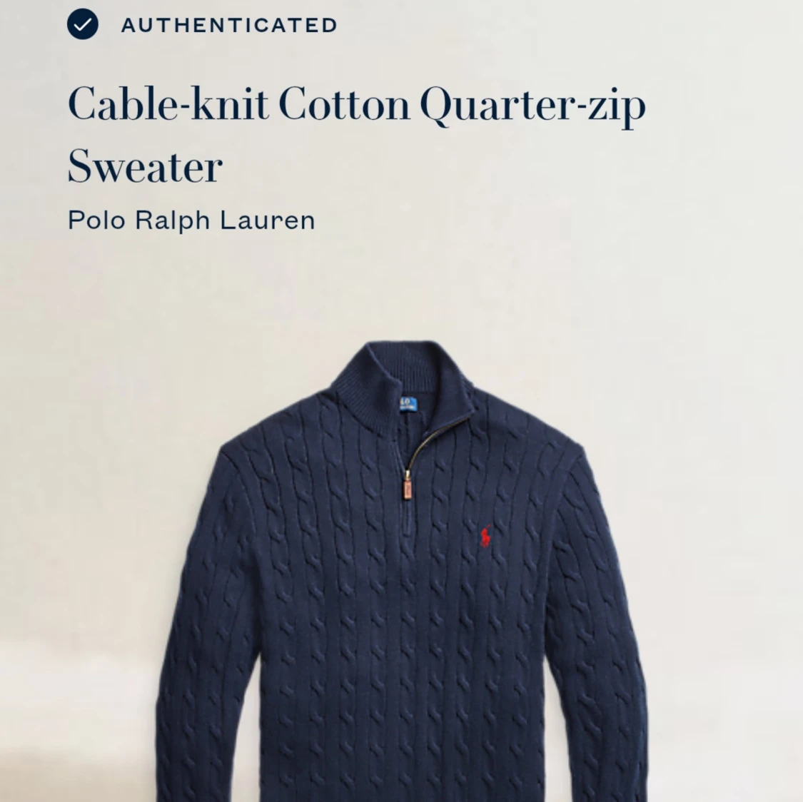 Ralph Lauren halfzip - 2