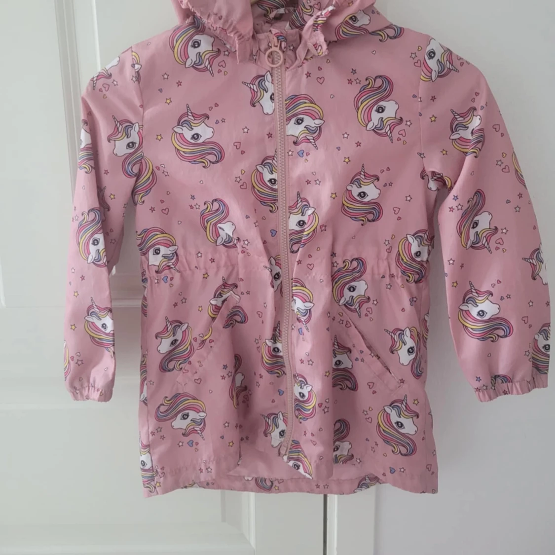 Unicorn tunn barnjacka - 90
