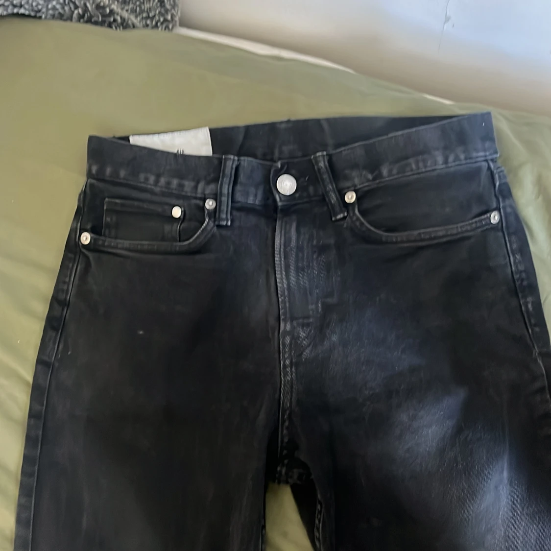 Svarta jeansbyxor - 2