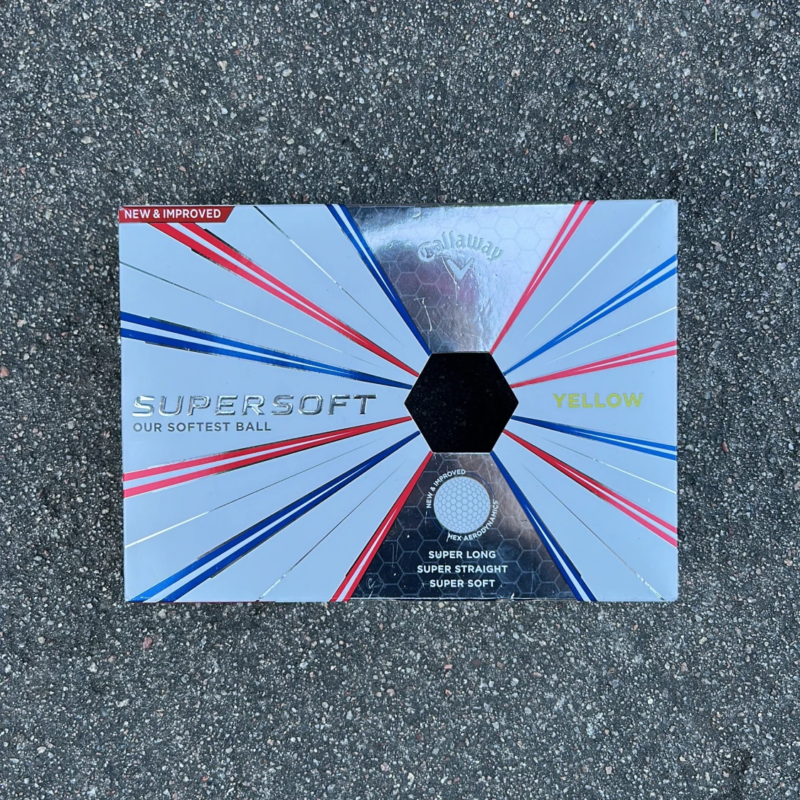 Callaway Supersoft golfbollar, gul - 1