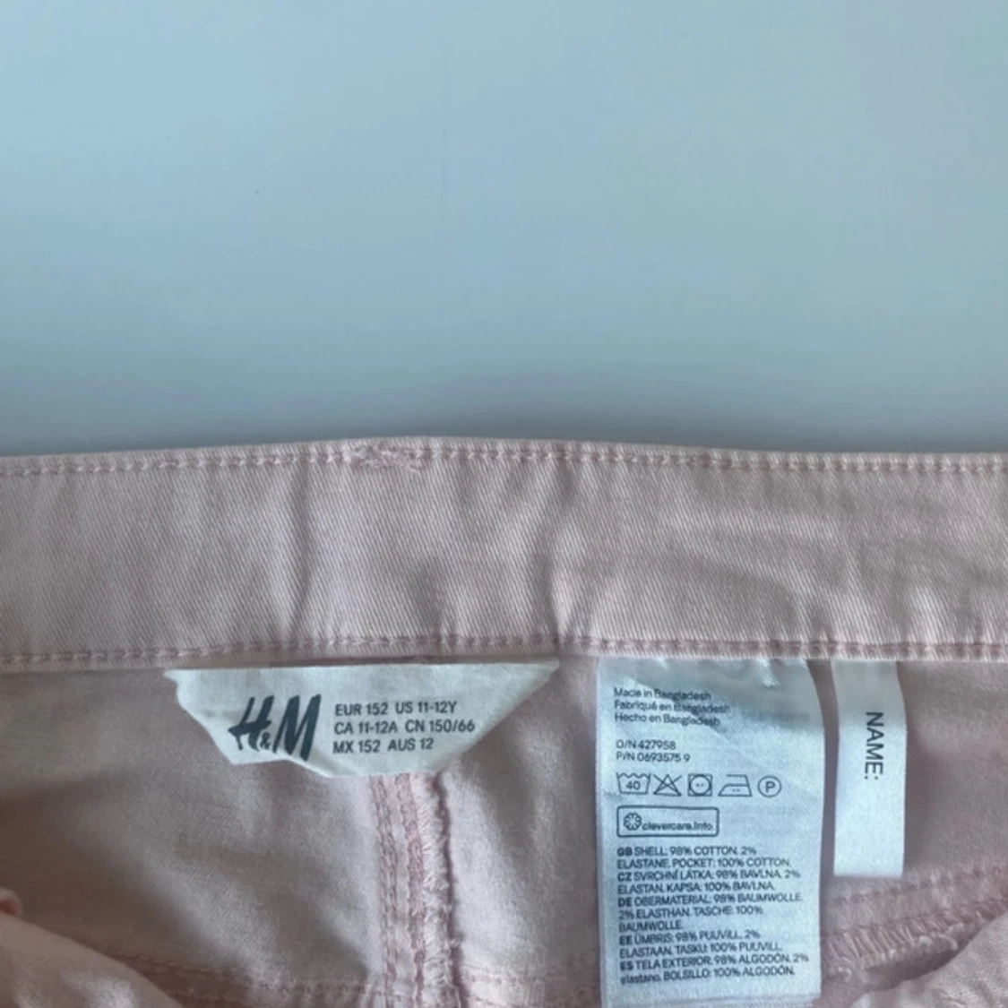 Ljusrosa gulliga shorts från H&M - 2
