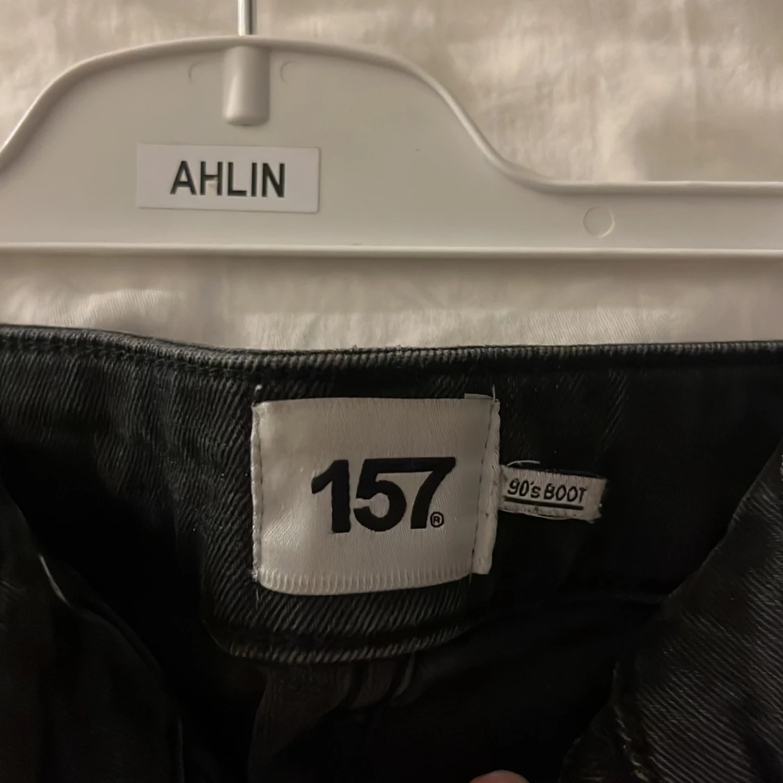 Svarta jeansshorts från 157, M - 2