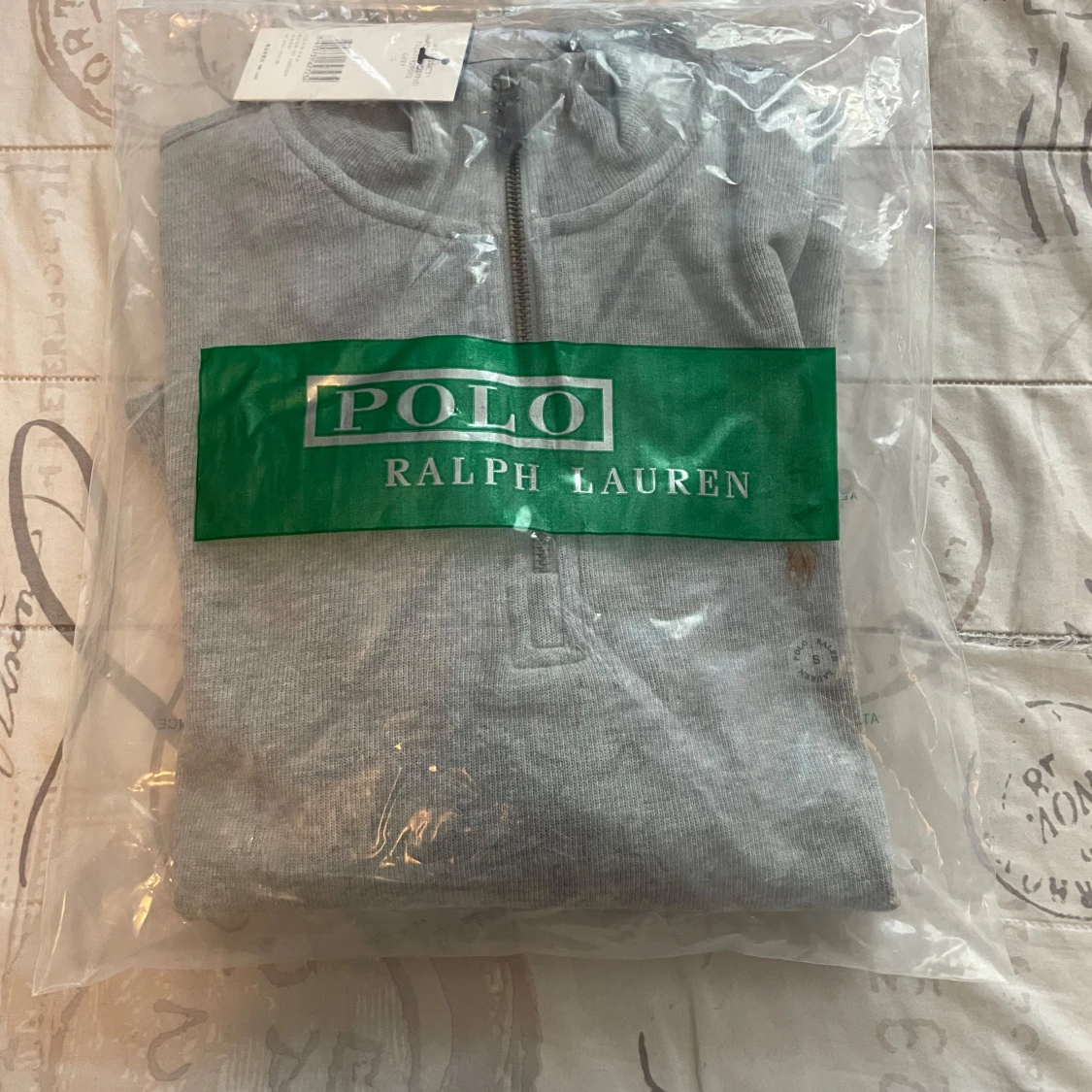 Grå half zip tröja från Polo Ralph Lauren - 4