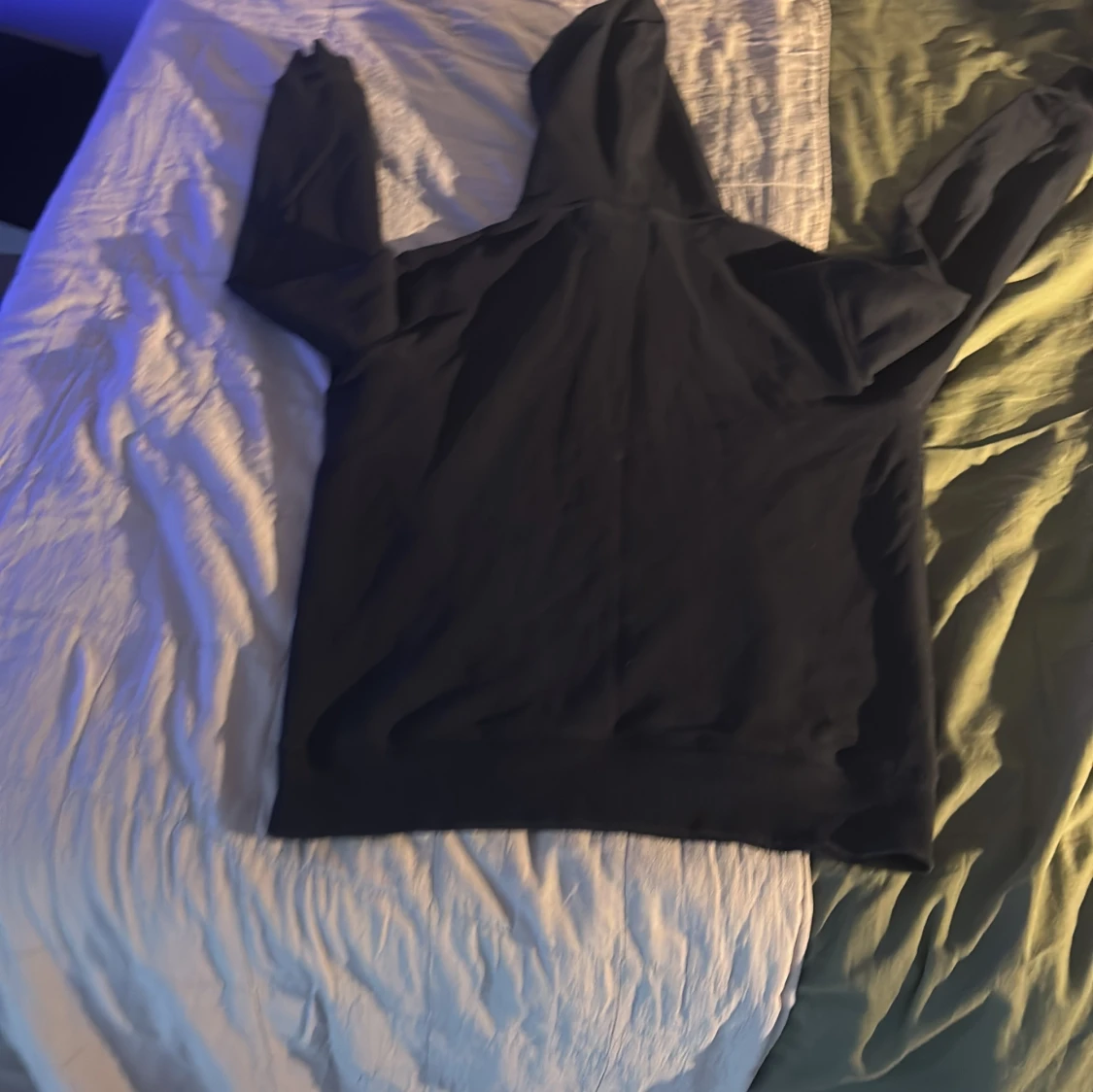 Svart hoodie från Morris med brodyr - 1