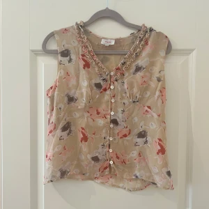 superfin blus - Superfin blus med mönster🤍✨