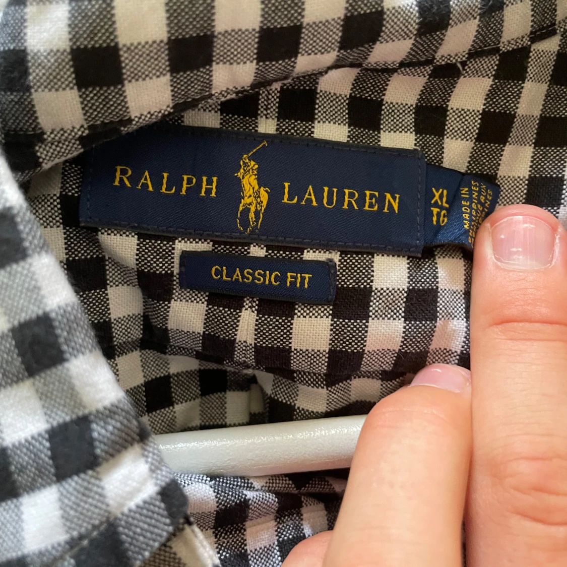 Rutig skjorta från Ralph Lauren XL - 2