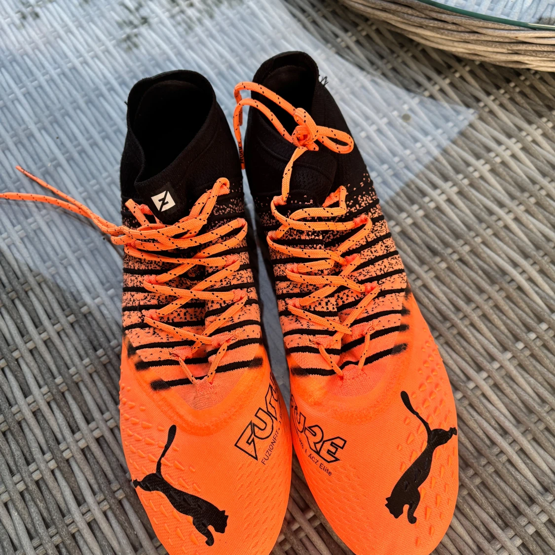 Puma Future orange fotbollsskor - 1