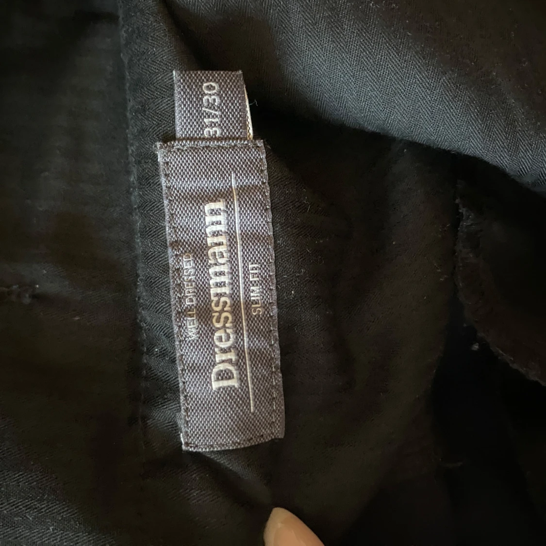 Mörkblå kostym H&M & Dressmann slim fit - 2