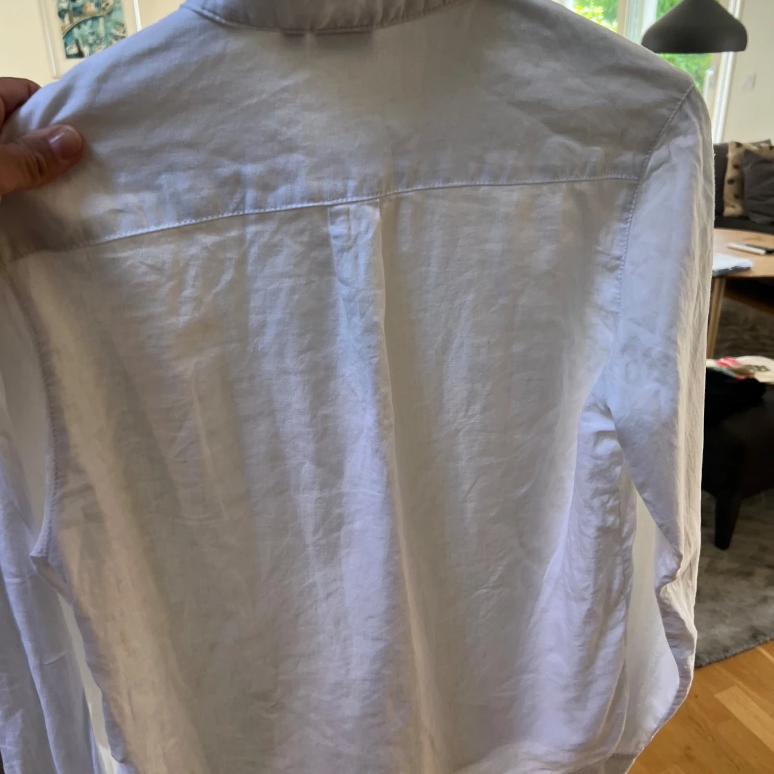 Vit linneskjorta från Ryvls - 2