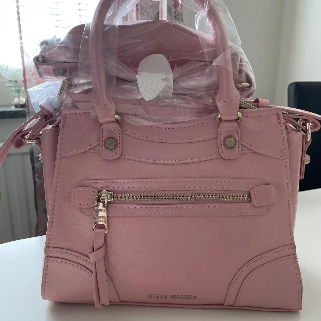 Rosa axelväska från Steve Madden! NOV REA! - 2