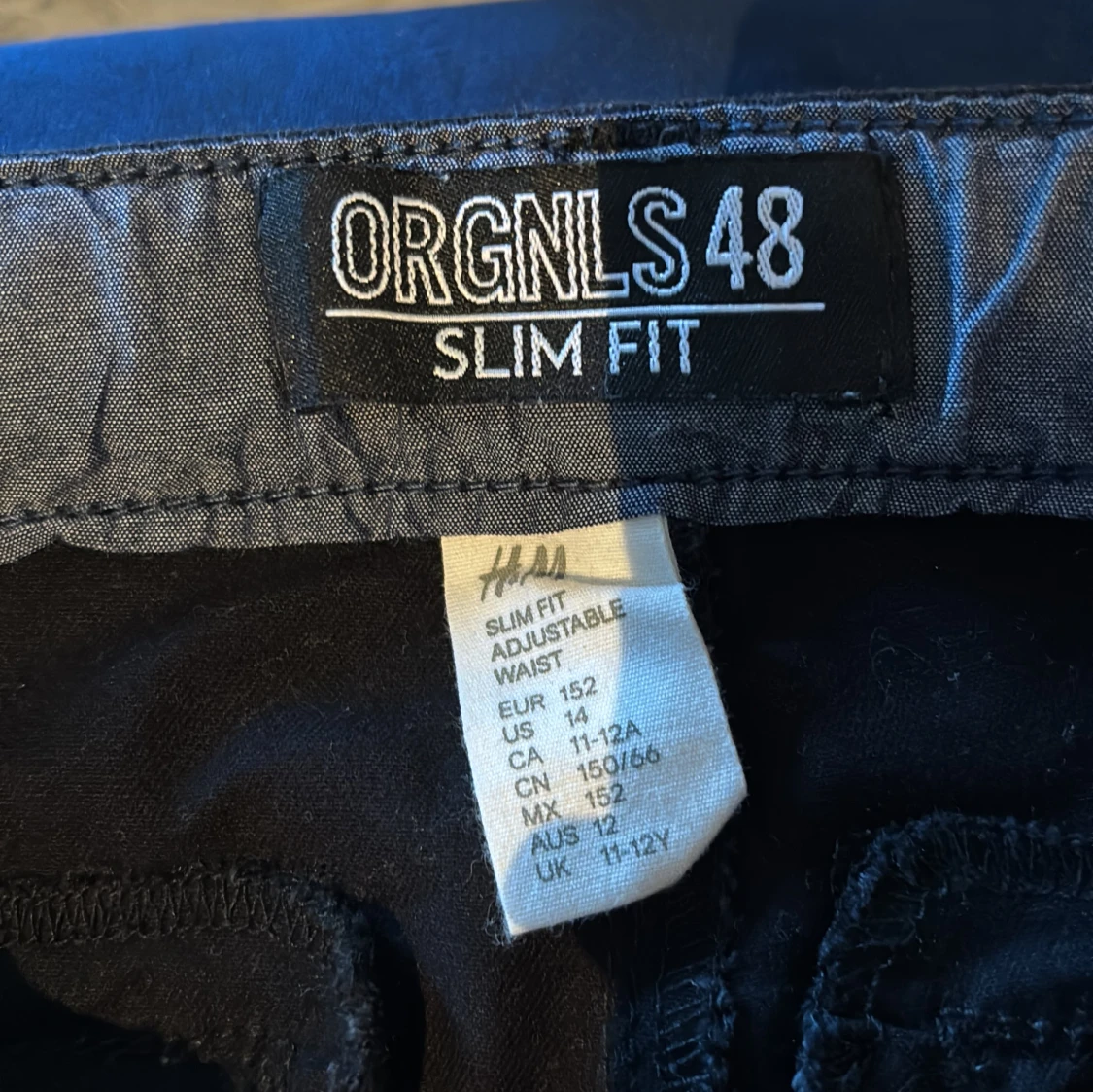 Svarta slim fit chinos från H&M - 2