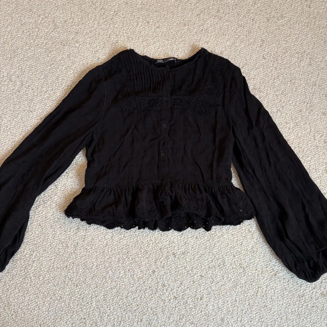 Svart blus från Zara - 1