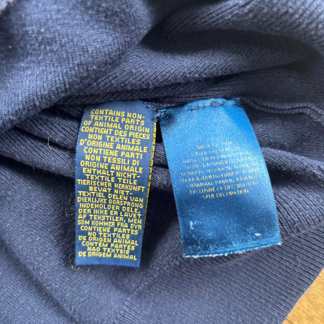 Polo Ralph Lauren – Mörkblå långärmad piké - 4