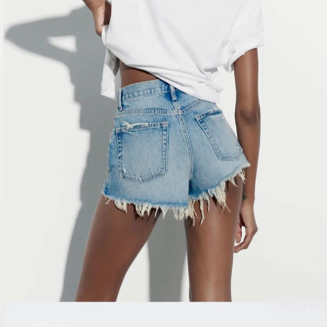  jeansshorts från zara - 1