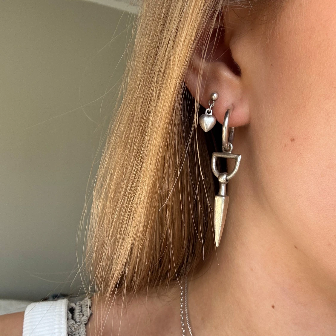 Maria Nilsdotter örhänge i silver - 1