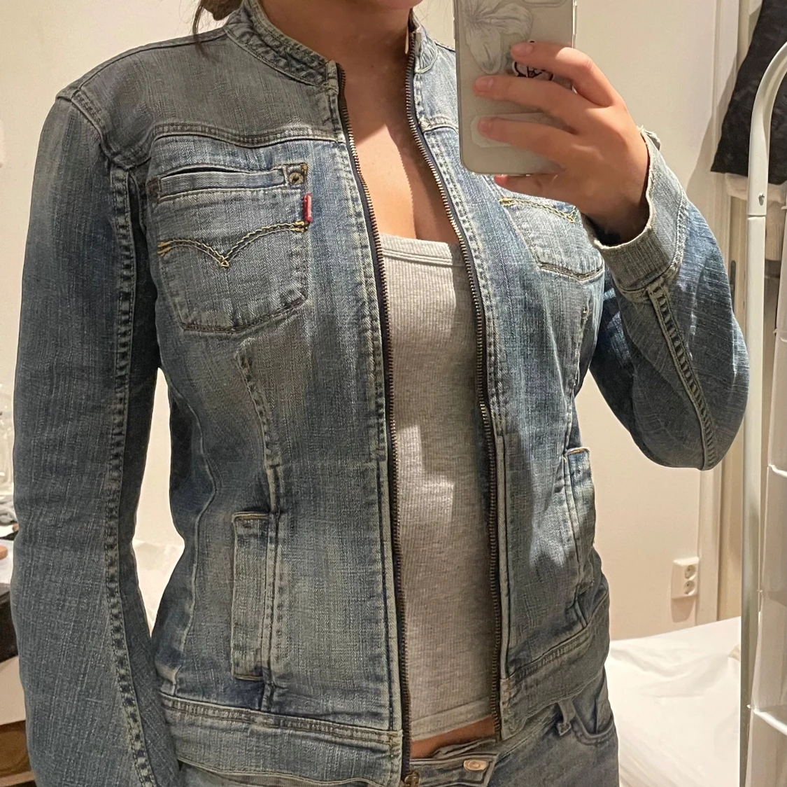 Ljusblå jeansjacka från Levi's