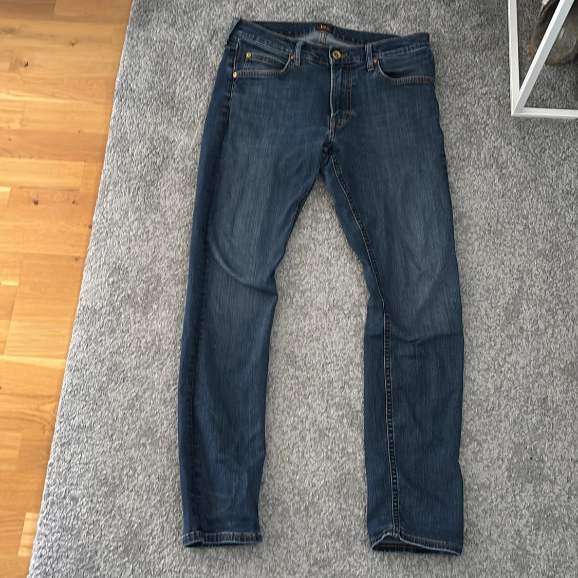 Blå jeans från Lee