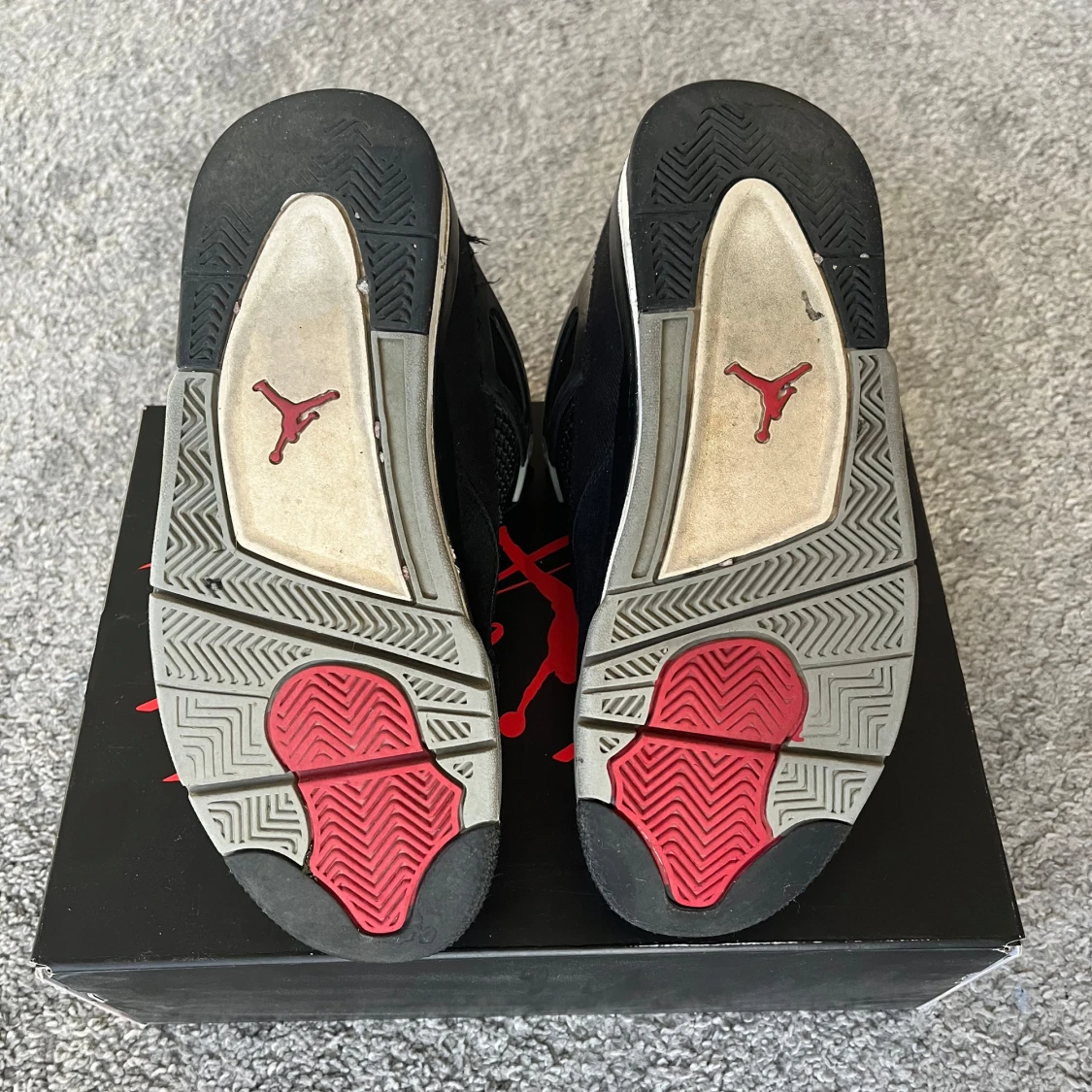 Jordan 4 Retro SE Black Canvas - 1