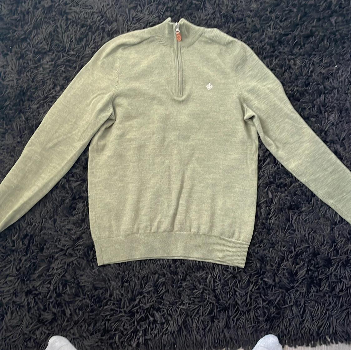 Morris halfzip merinoull